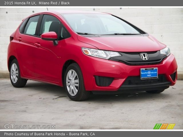 2015 Honda Fit LX in Milano Red
