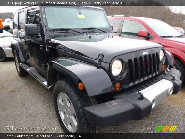 2011 Jeep Wrangler Unlimited Sahara 4x4 in Black