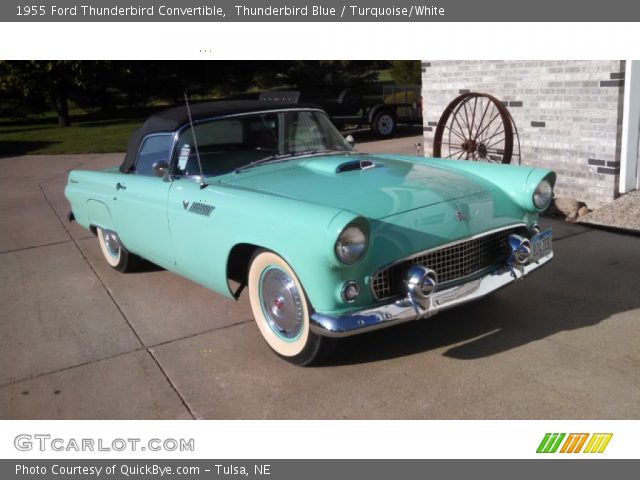 1955 Ford Thunderbird Convertible in Thunderbird Blue