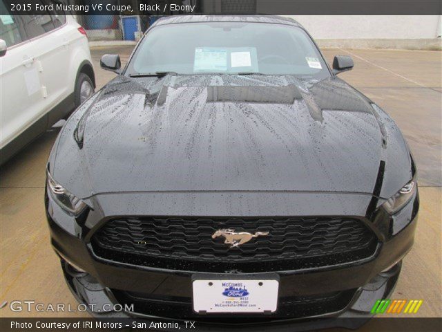 2015 Ford Mustang V6 Coupe in Black