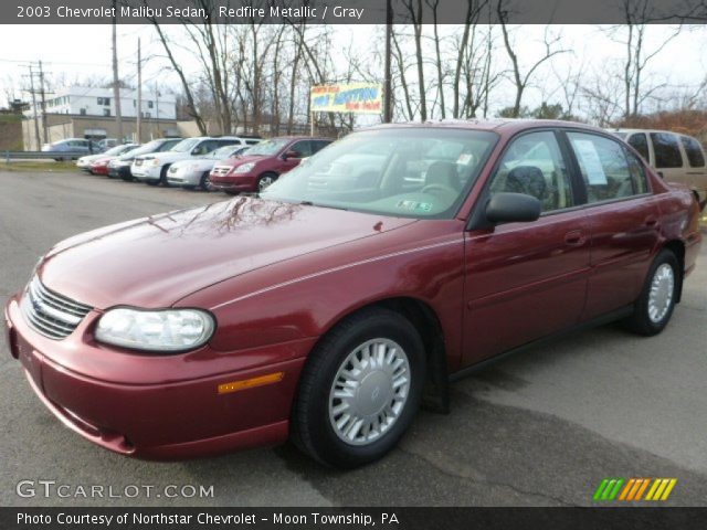 2003 Chevrolet Malibu Sedan in Redfire Metallic