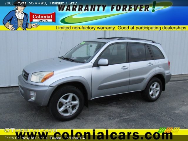 2001 Toyota RAV4 4WD in Titanium