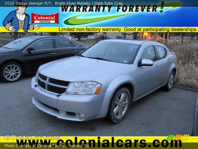 2010 Dodge Avenger R/T in Bright Silver Metallic