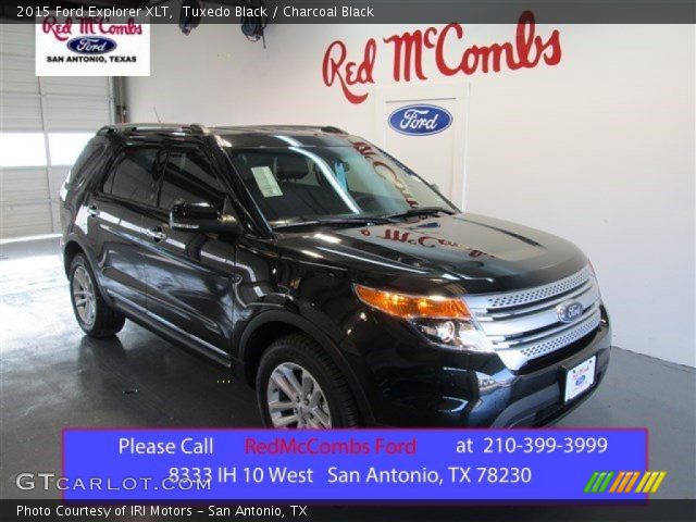 2015 Ford Explorer XLT in Tuxedo Black