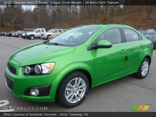 2015 Chevrolet Sonic LT Sedan in Dragon Green Metallic