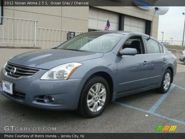 2012 Nissan Altima 2.5 S in Ocean Gray