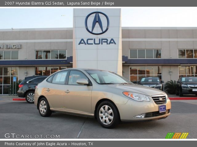 2007 Hyundai Elantra GLS Sedan in Laguna Sand Beige