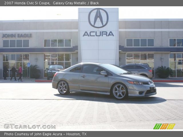 2007 Honda Civic Si Coupe in Galaxy Gray Metallic