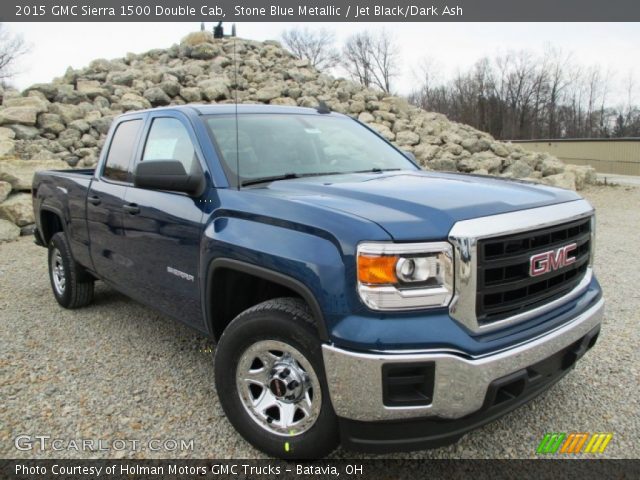 2015 GMC Sierra 1500 Double Cab in Stone Blue Metallic