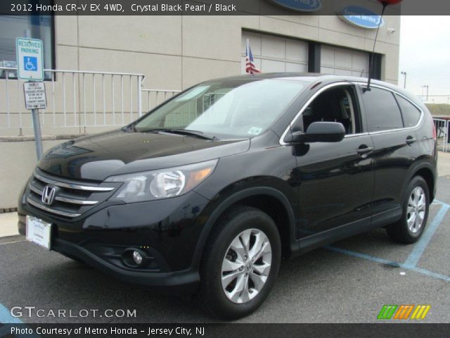 2012 Honda CR-V EX 4WD in Crystal Black Pearl