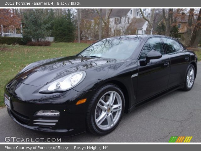 2012 Porsche Panamera 4 in Black