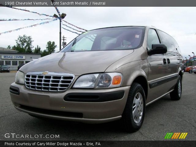 1998 Chevrolet Venture  in Light Sandrift Metallic