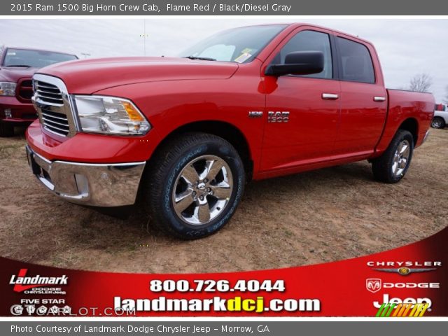 2015 Ram 1500 Big Horn Crew Cab in Flame Red