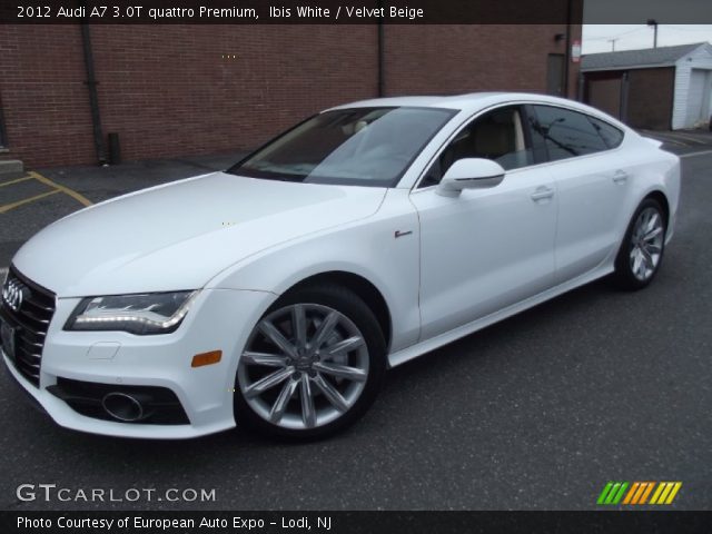 2012 Audi A7 3.0T quattro Premium in Ibis White