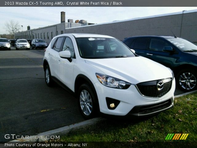 2013 Mazda CX-5 Touring AWD in Crystal White Pearl Mica