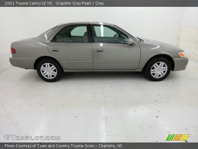 2001 Toyota Camry LE V6 in Graphite Gray Pearl