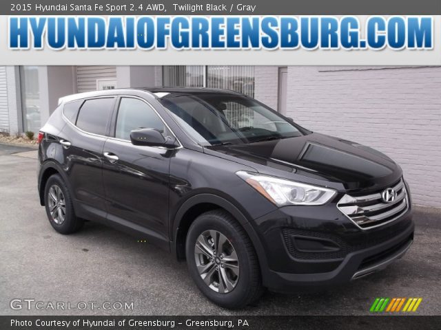 2015 Hyundai Santa Fe Sport 2.4 AWD in Twilight Black