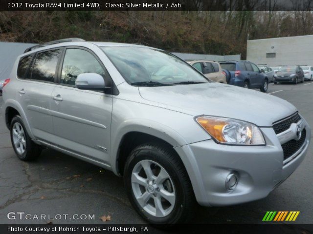 2012 Toyota RAV4 Limited 4WD in Classic Silver Metallic