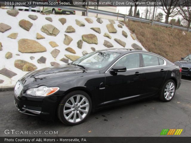 2011 Jaguar XF Premium Sport Sedan in Ultimate Black Metallic