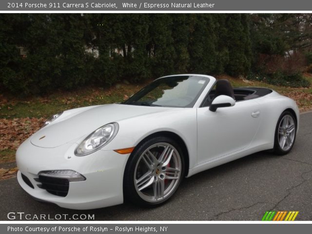 2014 Porsche 911 Carrera S Cabriolet in White