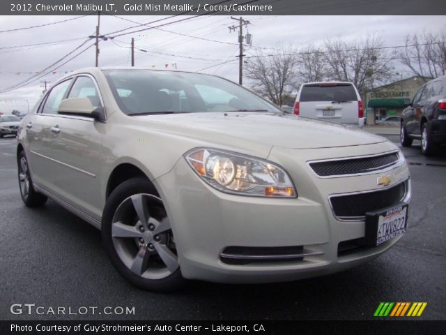 2012 Chevrolet Malibu LT in Gold Mist Metallic