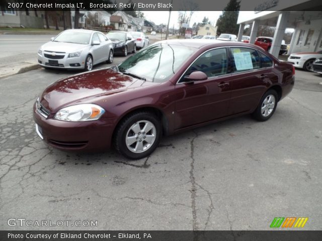 2007 Chevrolet Impala LT in Bordeaux Red