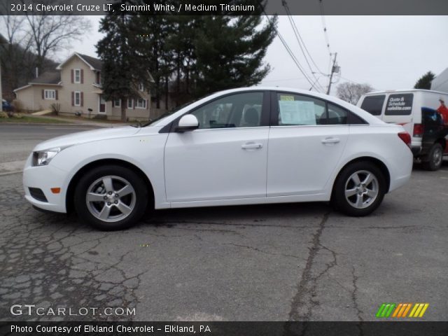 2014 Chevrolet Cruze LT in Summit White