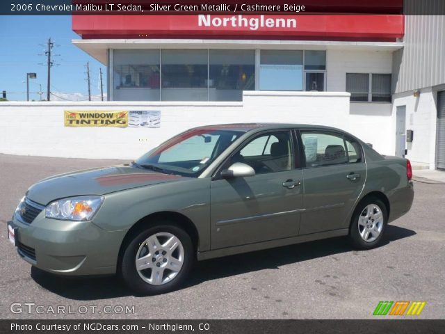 2006 Chevrolet Malibu LT Sedan in Silver Green Metallic