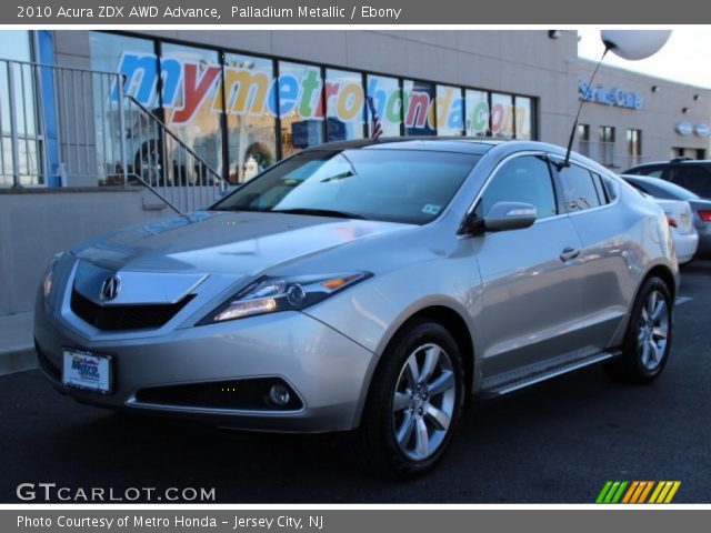 2010 Acura ZDX AWD Advance in Palladium Metallic