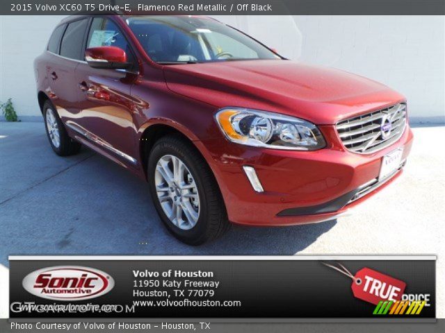 2015 Volvo XC60 T5 Drive-E in Flamenco Red Metallic