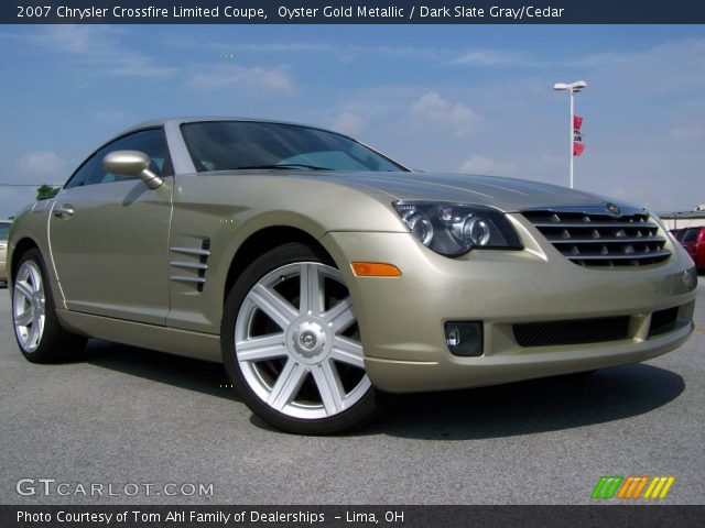 Oyster Gold Metallic 2007 Chrysler Crossfire Limited Coupe