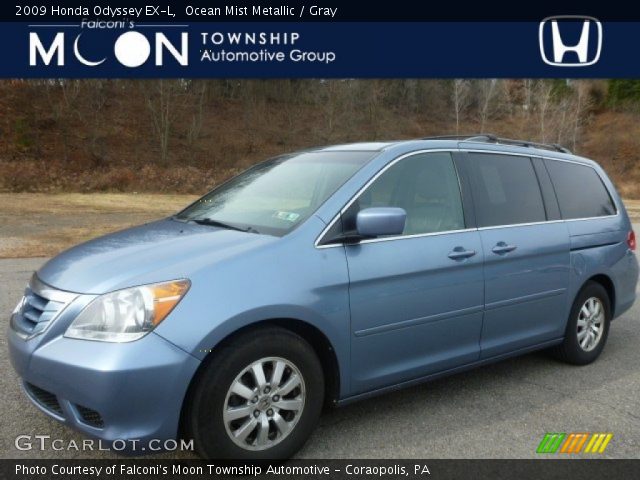 2009 Honda Odyssey EX-L in Ocean Mist Metallic