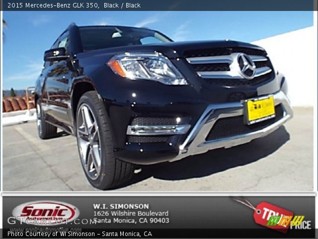 2015 Mercedes-Benz GLK 350 in Black