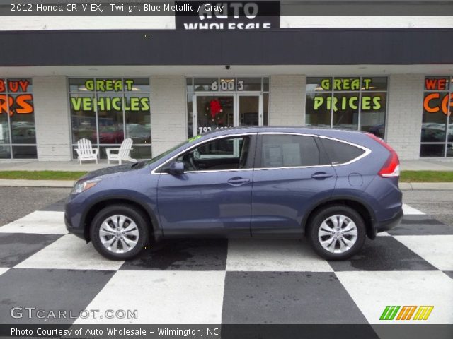 2012 Honda CR-V EX in Twilight Blue Metallic