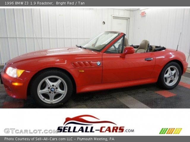 1996 BMW Z3 1.9 Roadster in Bright Red
