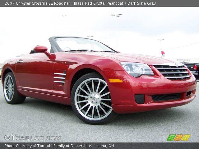 2007 Chrysler Crossfire SE Roadster in Blaze Red Crystal Pearlcoat