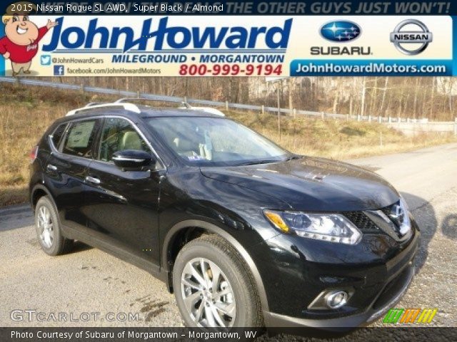 2015 Nissan Rogue SL AWD in Super Black