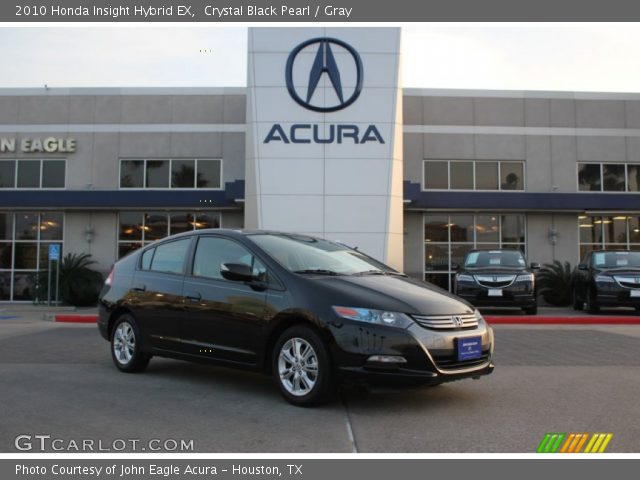 2010 Honda Insight Hybrid EX in Crystal Black Pearl