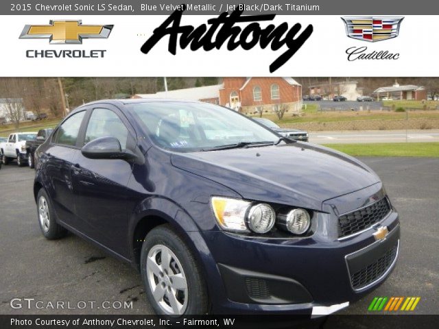 2015 Chevrolet Sonic LS Sedan in Blue Velvet Metallic