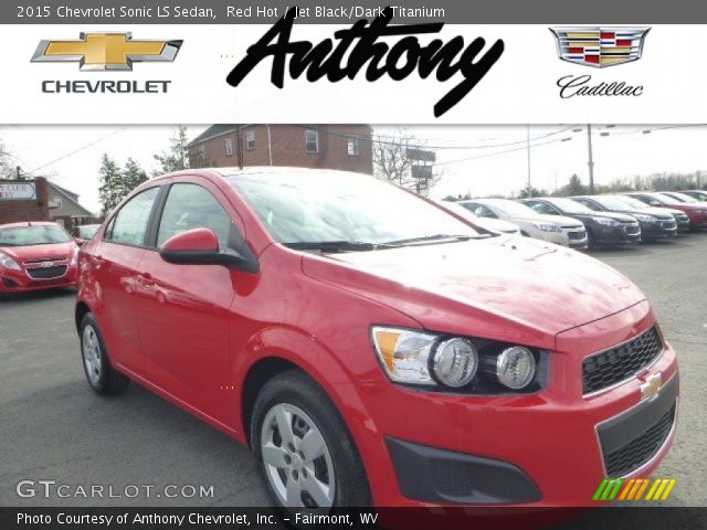 2015 Chevrolet Sonic LS Sedan in Red Hot