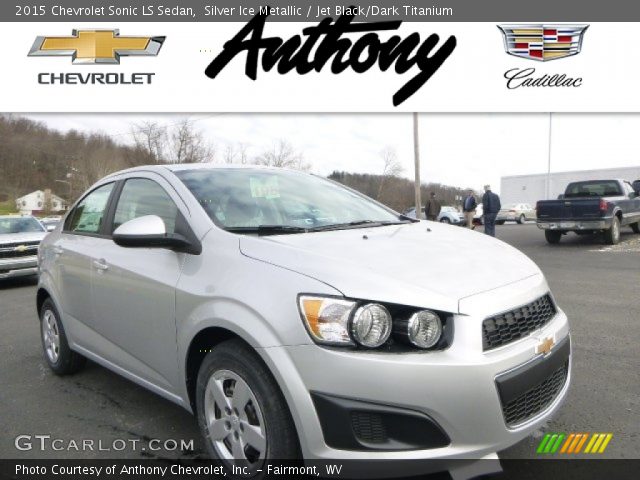 2015 Chevrolet Sonic LS Sedan in Silver Ice Metallic