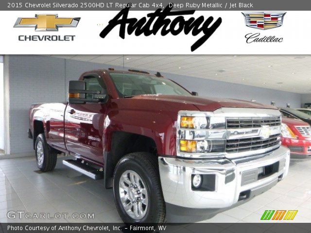 2015 Chevrolet Silverado 2500HD LT Regular Cab 4x4 in Deep Ruby Metallic