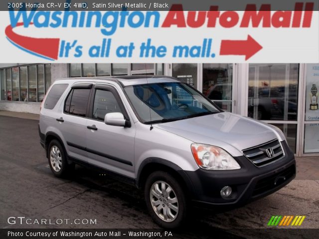 2005 Honda CR-V EX 4WD in Satin Silver Metallic