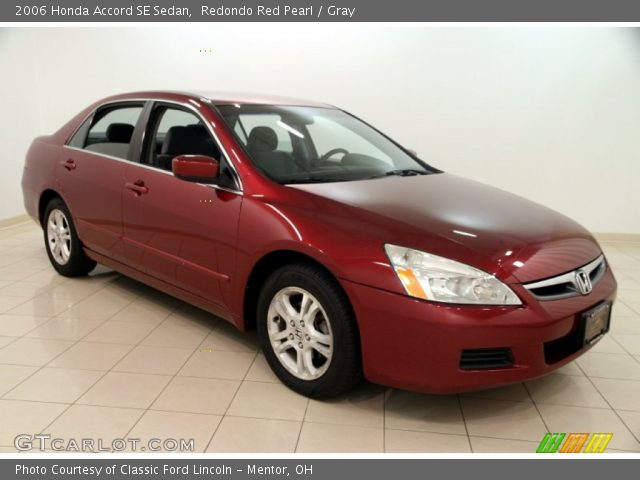 2006 Honda Accord SE Sedan in Redondo Red Pearl