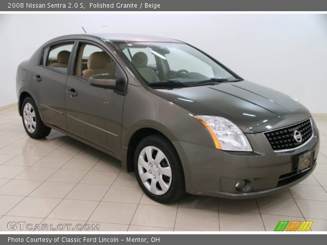 2008 Nissan Sentra 2.0 S in Polished Granite