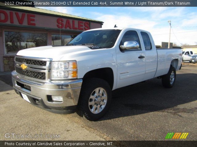 2012 Chevrolet Silverado 2500HD LT Extended Cab 4x4 in Summit White