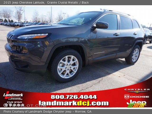 2015 Jeep Cherokee Latitude in Granite Crystal Metallic