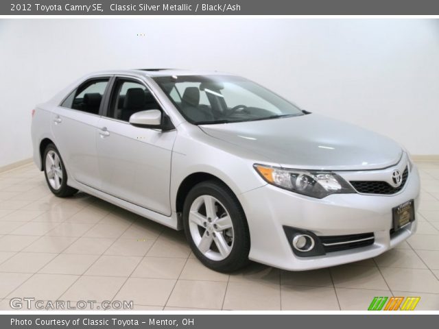 2012 Toyota Camry SE in Classic Silver Metallic