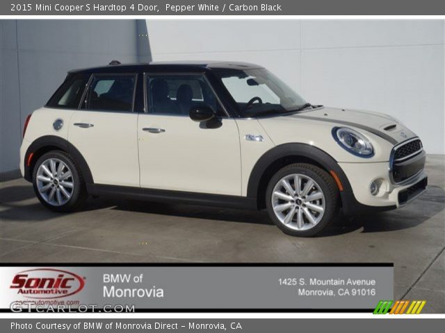 2015 Mini Cooper S Hardtop 4 Door in Pepper White