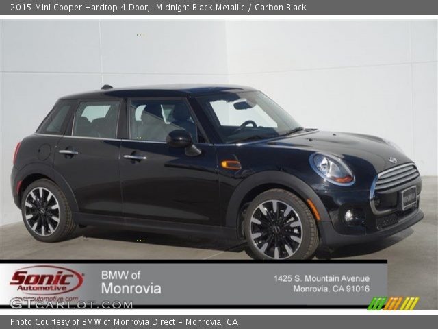2015 Mini Cooper Hardtop 4 Door in Midnight Black Metallic